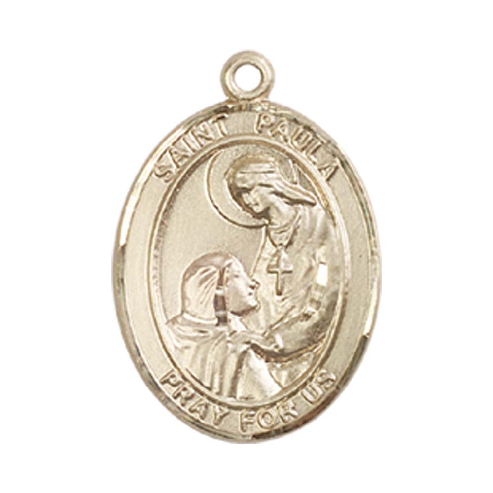 14kt Gold St. Paula Medal - Medium