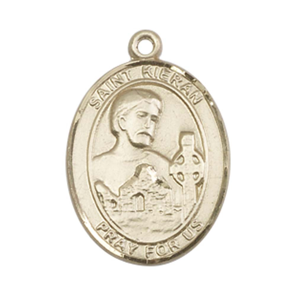 14kt Gold St. Kieran Medal - Medium