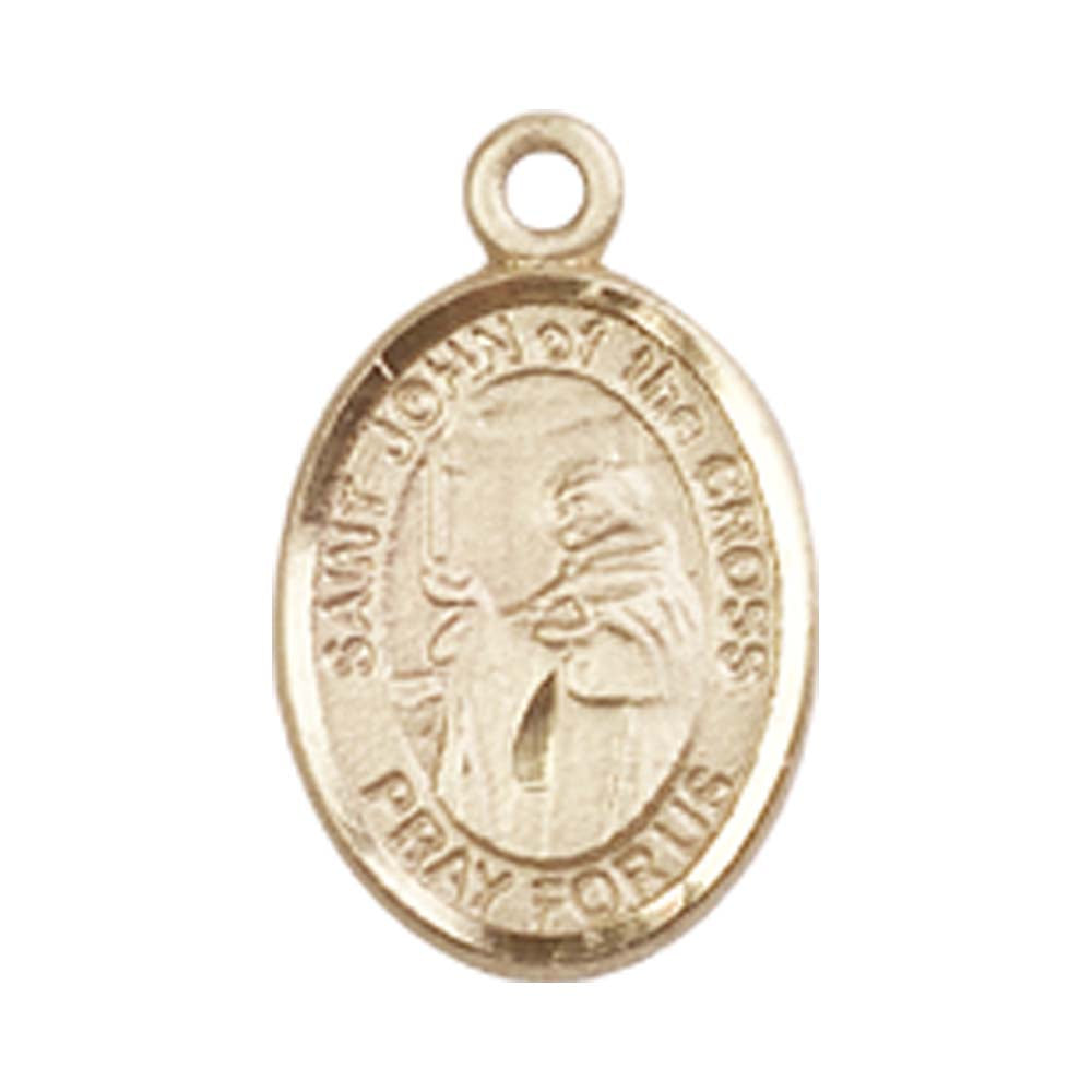 14kt Gold St. John of the Cross Medal - Small