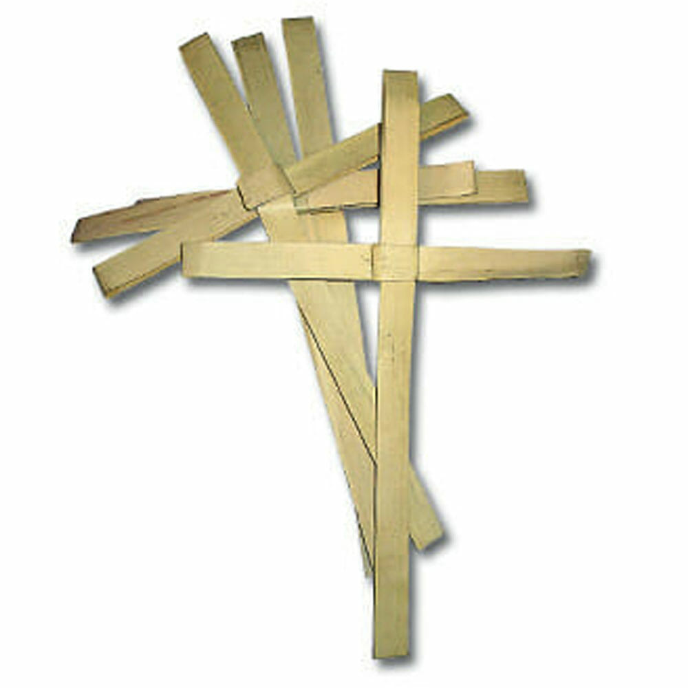 Large Indian Palm Crosses Pk of 50