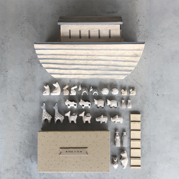 Natural Large Noah's Ark Set
