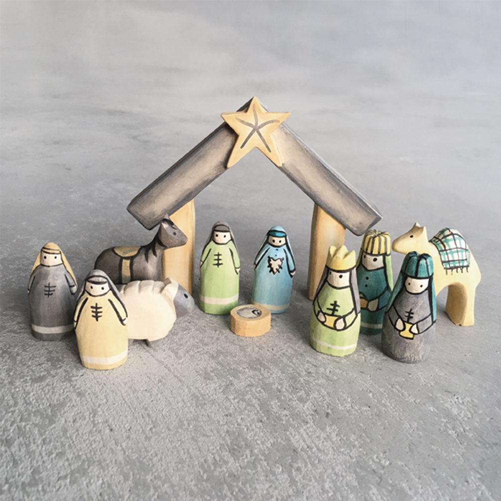 Small Boxed Nativity Set