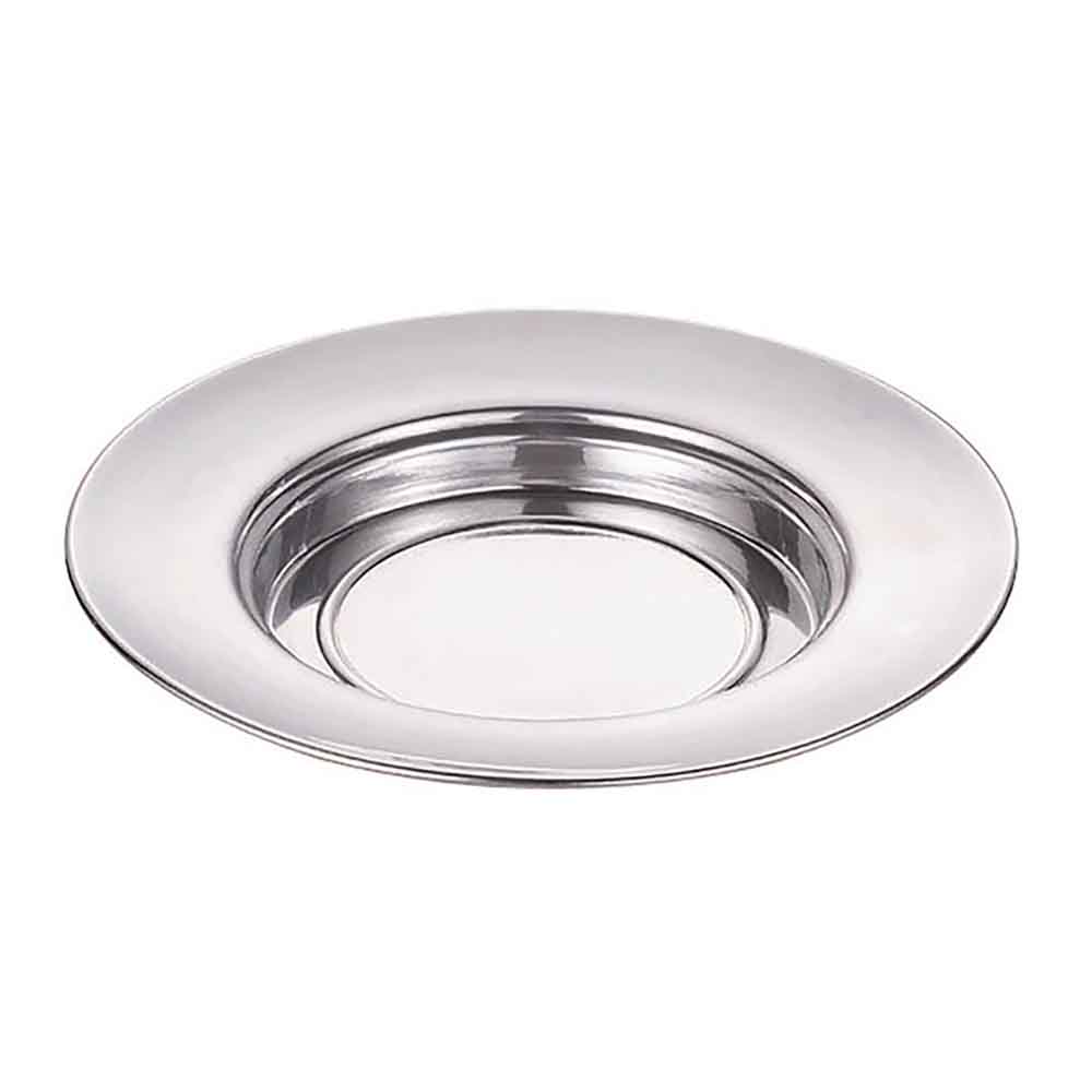 Polished Aluminium Bread Plate