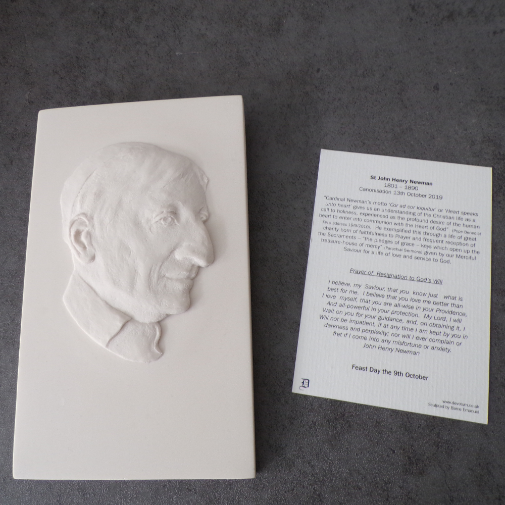 St John Henry Newman Plaque