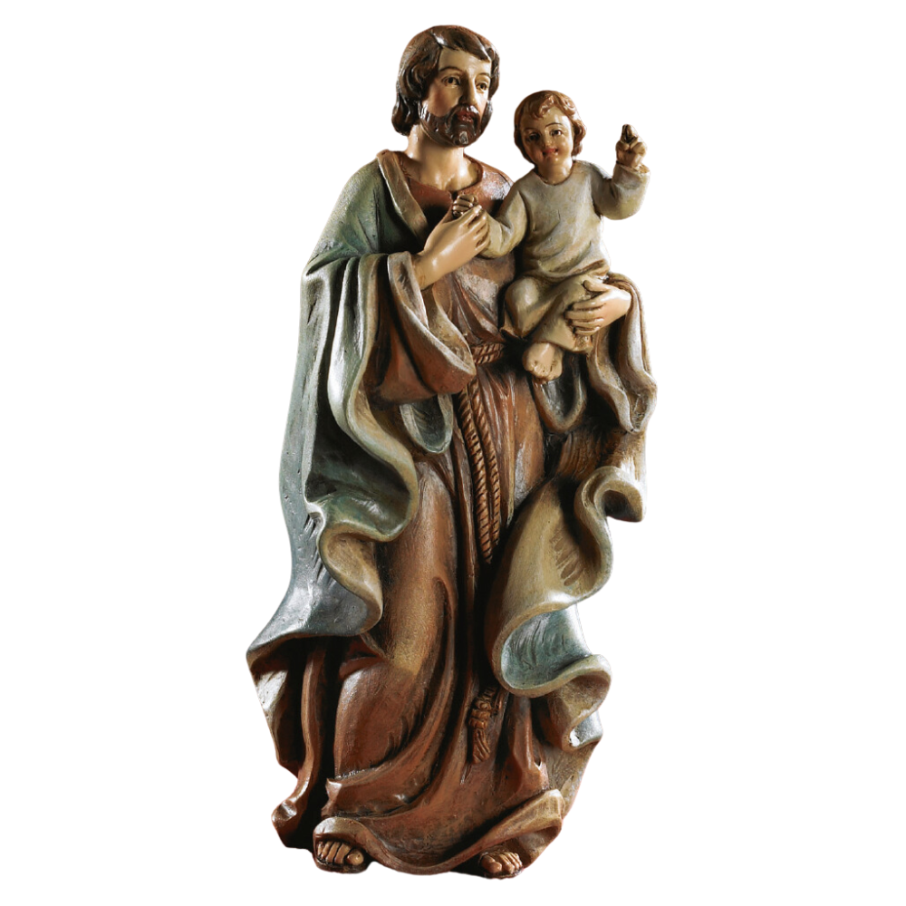 St Joseph with Child Statue