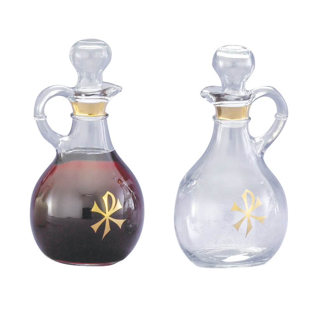 6 5/8" High Cruet Set, Style AVCB-3