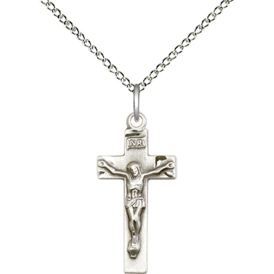 Sterling Silver Crucifix Pendant - 0006SS