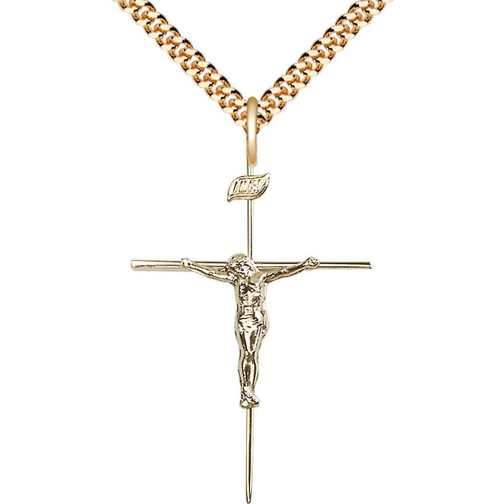 Gold Filled Crucifix Pendant - 0011CGF