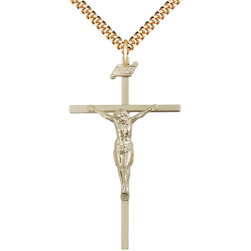 Gold Filled Crucifix Pendant - 0029GF