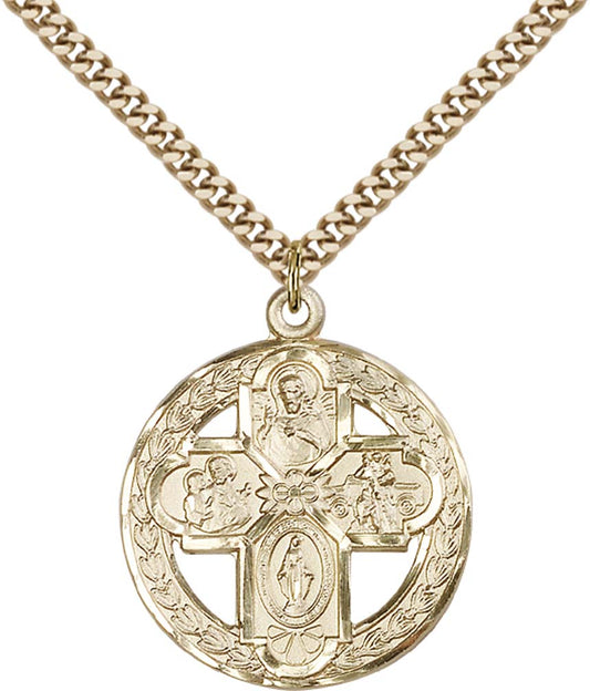 Gold Filled 4-Way Pendant - 0043CGF
