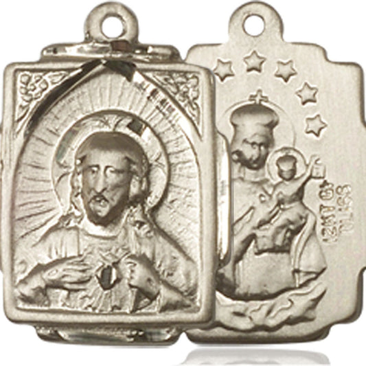 14kt Gold Scapular Pendant - 0804SKT
