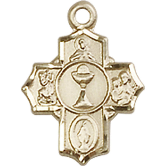 14kt Gold Communion 5-Way Pendant - 0890KT