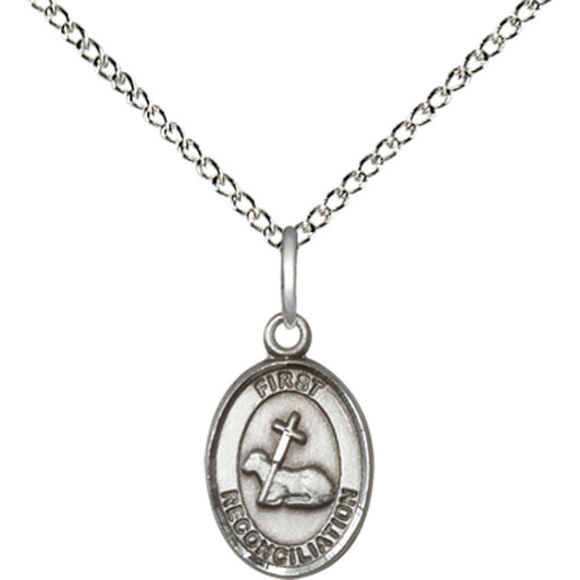 Sterling Silver First Reconciliation Pendant - 0968SS