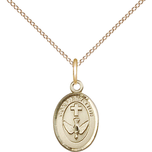 Gold Filled Confirmation Pendant - 0973GF