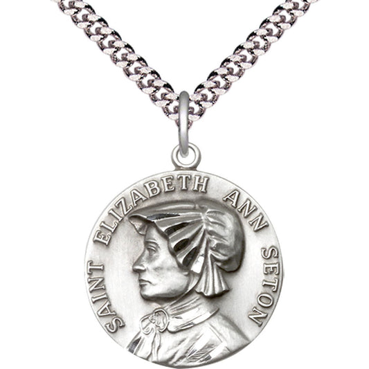 Sterling Silver Saint Ann Pendant - 1463SS