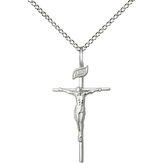 Sterling Silver Crucifix Pendant - 1535SS
