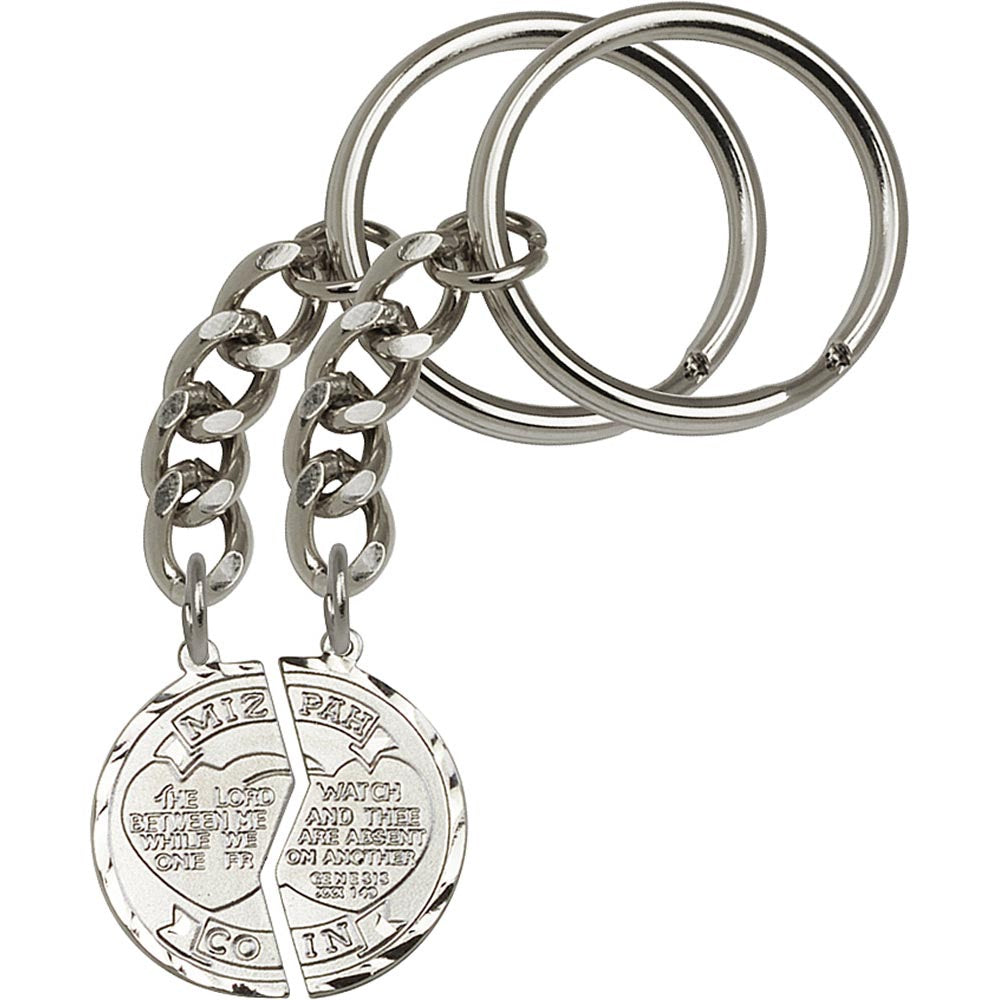Silver Plate Miz Pah Keychain - 2011