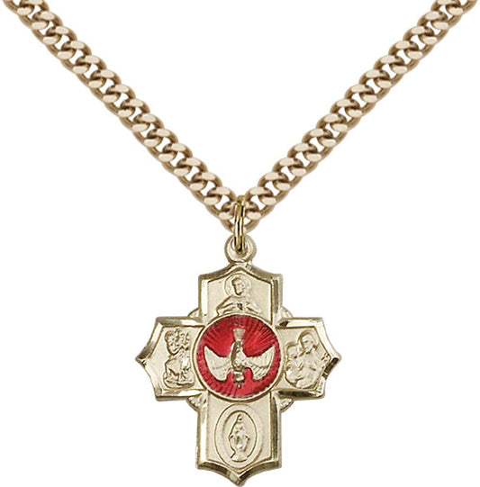 Gold Filled 5-Way Pendant - 2090EGF