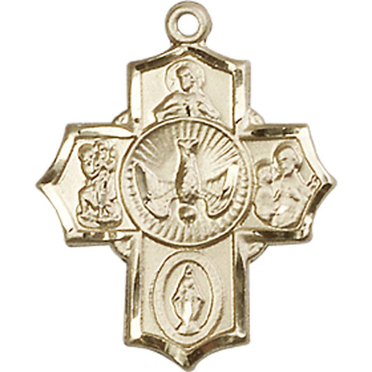 14kt Gold 5-Way Pendant - 2090KT