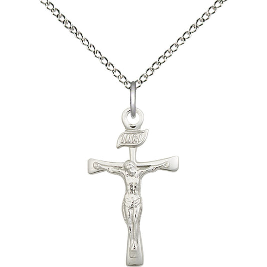 Sterling Silver Maltese Crucifix Pendant - 2137SS