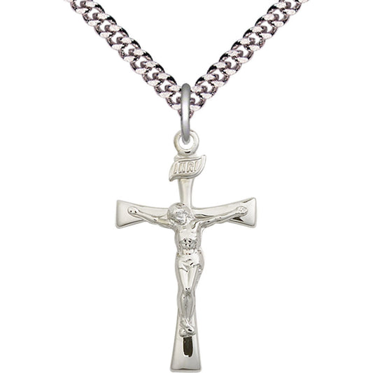 Sterling Silver Maltese Crucifix Pendant - 2138SS