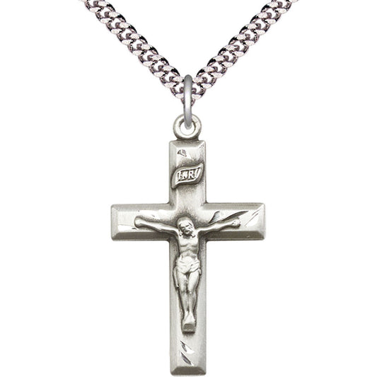 Sterling Silver Crucifix Pendant - 2186SS