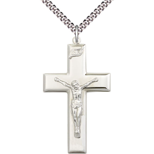 Sterling Silver Crucifix Pendant - 2189SS
