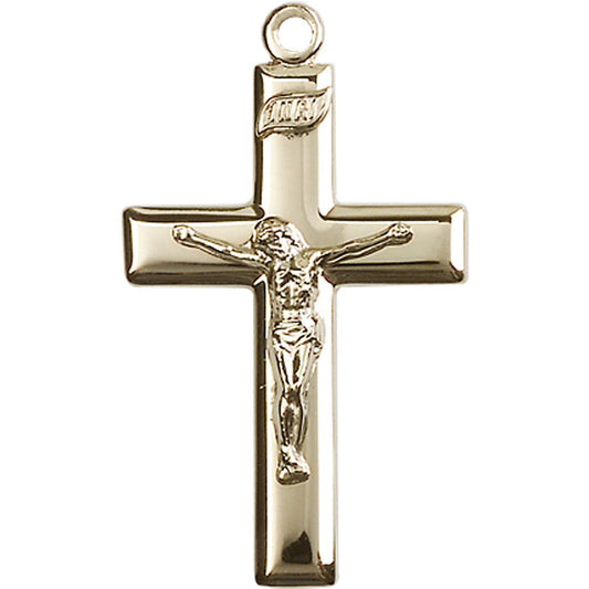 14kt Gold Crucifix Pendant - 2193KT