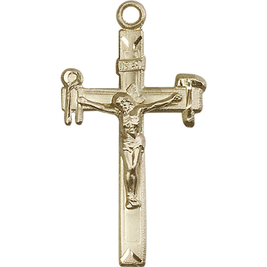 14kt Gold Crucifix Pendant - 2194KT