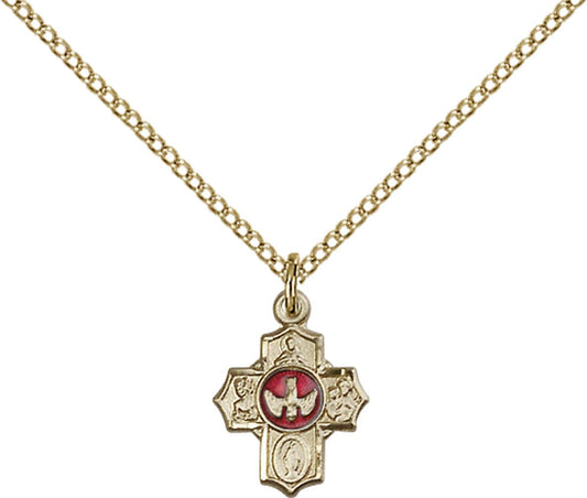 Gold Filled 5-Way Pendant - 3190EGF
