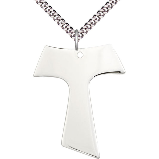Sterling Silver Tau Cross Pendant - 3950SS