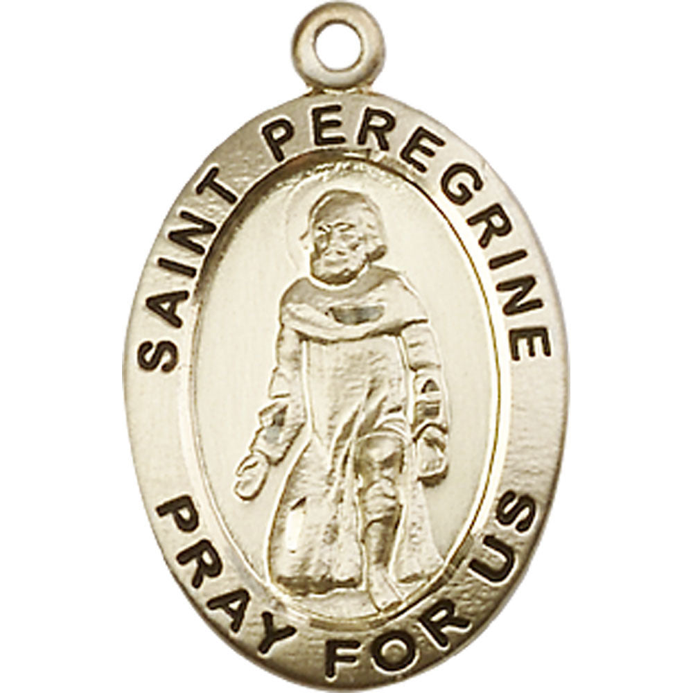 14kt Gold Peregrine Pendant - 4026KT