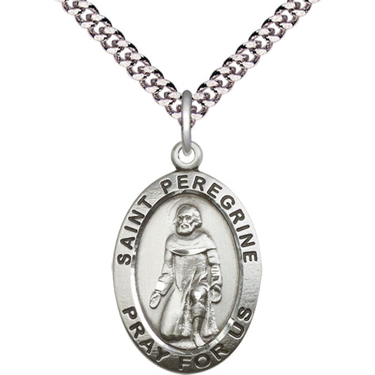 Sterling Silver Peregrine Pendant - 4026SS