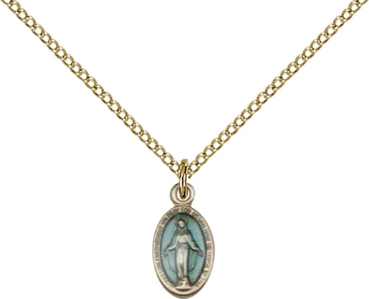 Gold Filled Miraculous Pendant - 4121EMGF