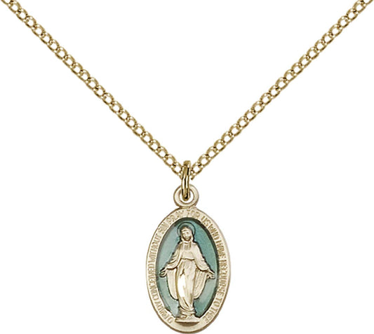 Gold Filled Miraculous Pendant - 4122EMGF