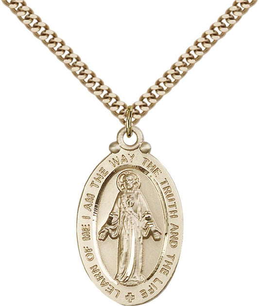 Gold Filled Scapular Pendant - 4145SGF