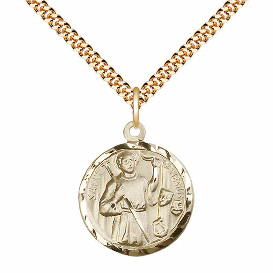 Gold Filled Genesius Pendant - 5427GF