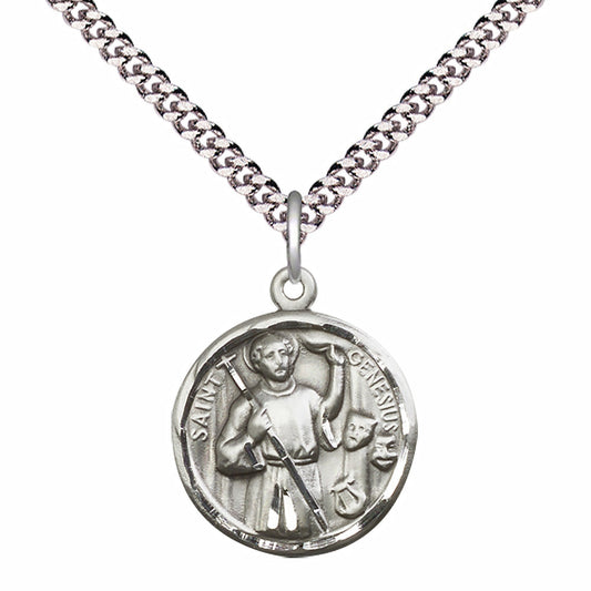 Sterling Silver Genesius Pendant - 5427SS