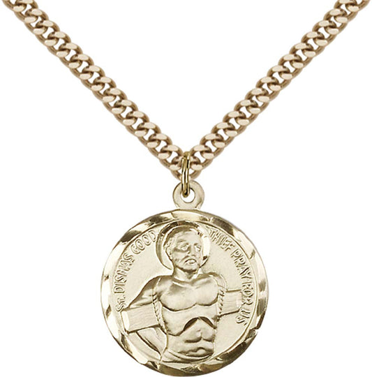 Gold Filled Dismas Pendant - 5436GF