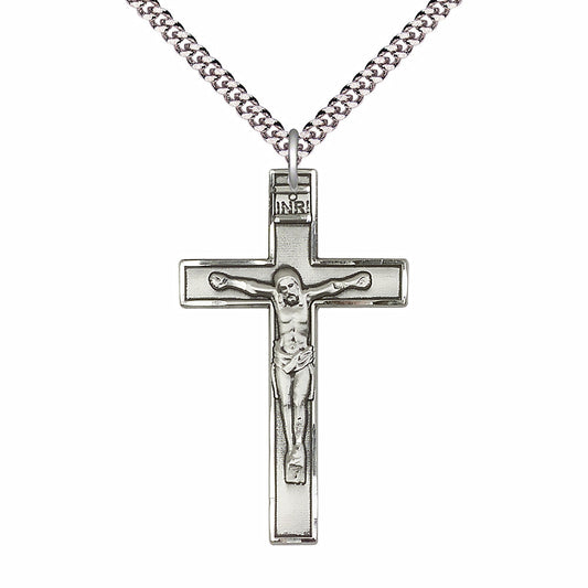 Sterling Silver Crucifix Pendant - 5739SS