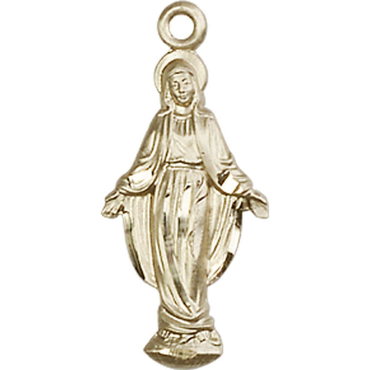 14kt Gold Miraculous Pendant - 5900KT
