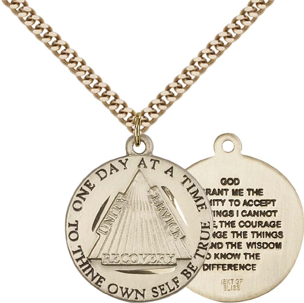 Gold Filled Recovery Pendant - 6086GF