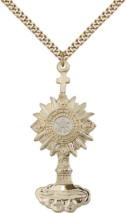 Gold Filled Monstrance Pendant - 6099GF