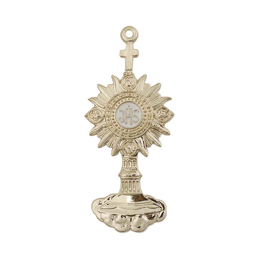 14kt Gold Monstrance Pendant - 6099KT