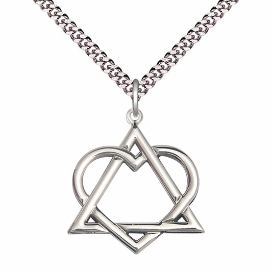 Sterling Silver Adoption Heart Pendant - 6210SS