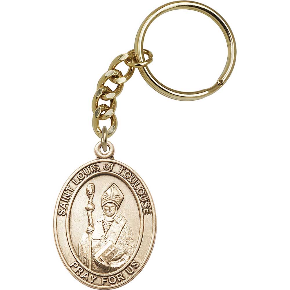 Gold Oxide St. Louis Keychain - 6781
