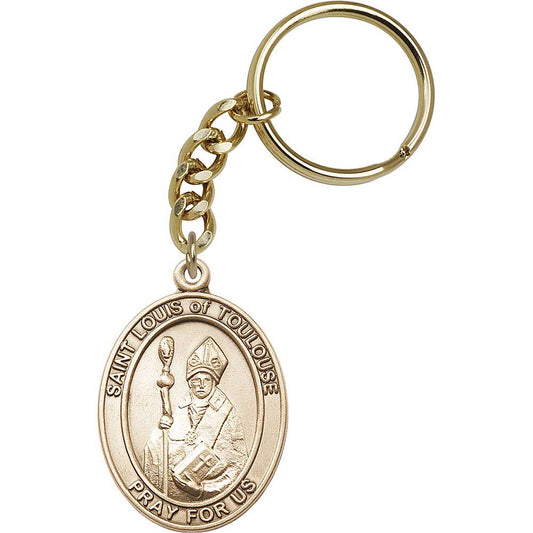 Gold Oxide St. Louis Keychain - 6781