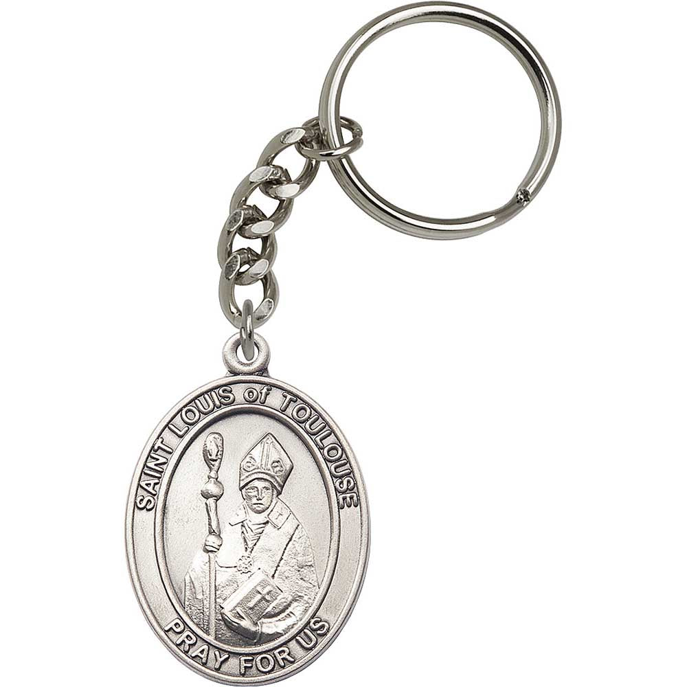 Silver Oxide St. Louis Keychain - 6781