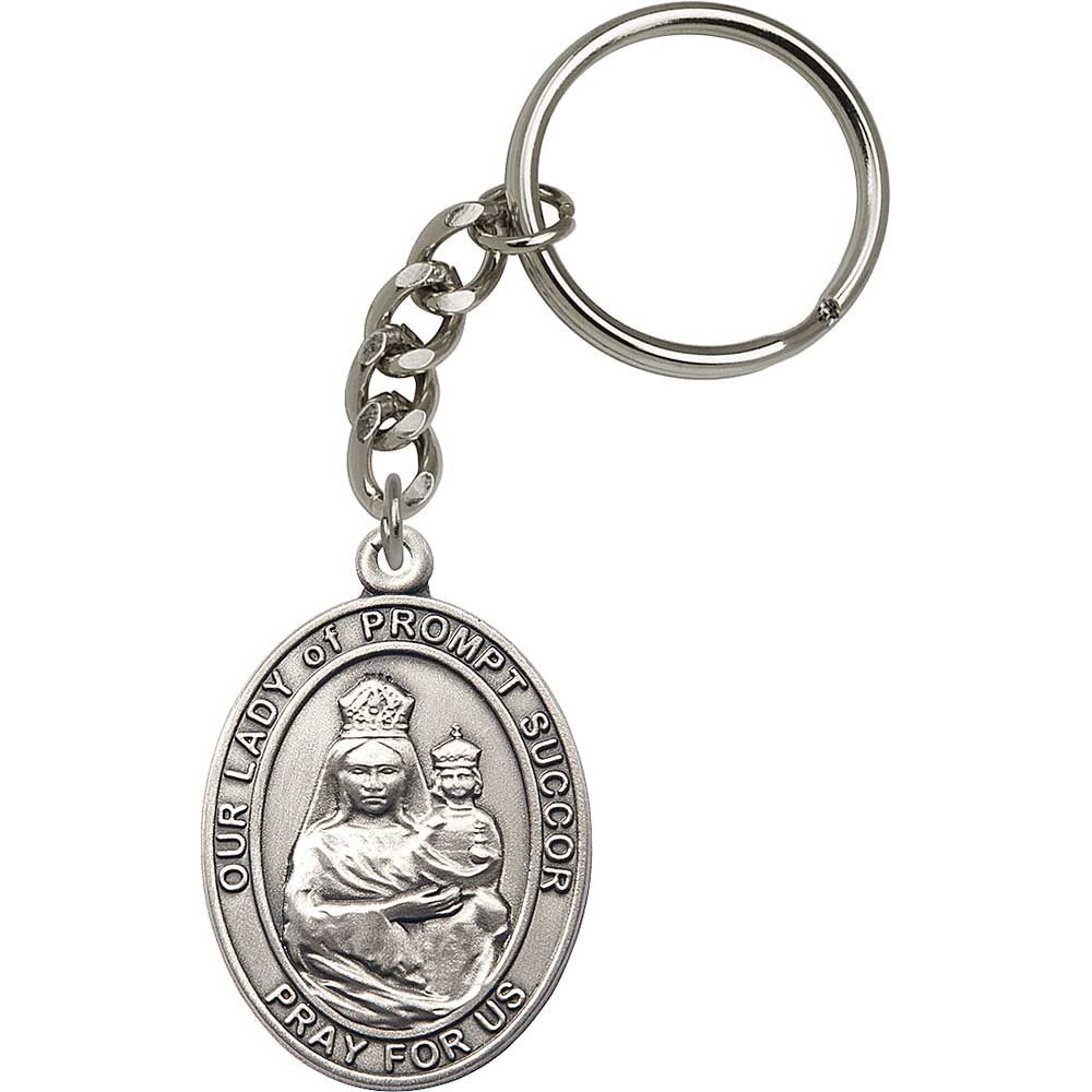 Silver Oxide O/L of Prompt Succor Keychain - 6999