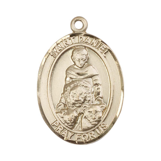 14kt Gold St. Daniel Medal - Large